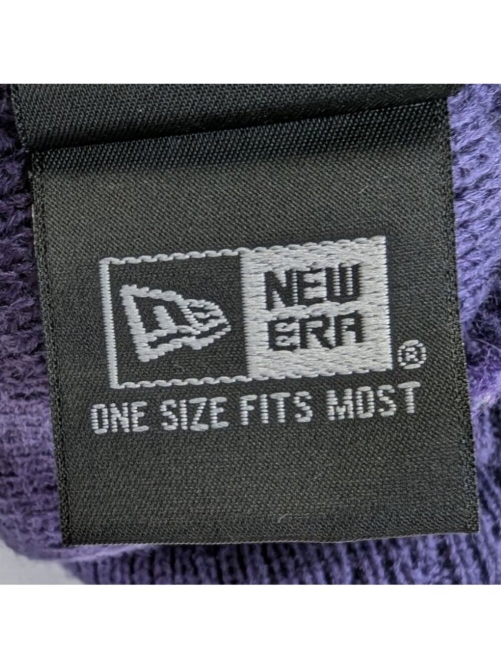 Baltimore Ravens Striped Sideline Winter Beanie W/ Pom Knit Hat By New Era - Picture 9 of 9